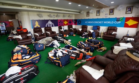 The Netherlands change room in Delhi.