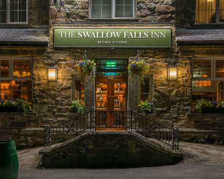 Exterior of The Swallow Falls Inn, Betws y Coed, Conwy