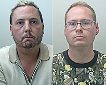 Jamie Varley and John McGowan-Fazakerley mugshots