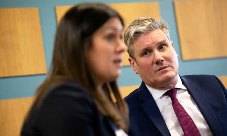 Lisa Nandy with Keir Starmer