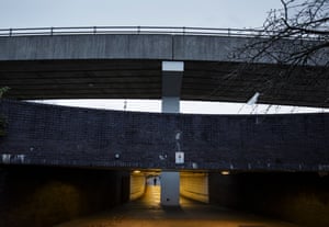 One of the underpasses beneath the city’s ring road. 