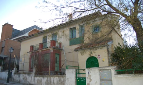 The house at 3 Vicente Aleixandre Street in north-west Madrid