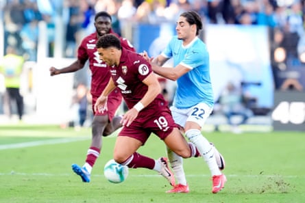 Matteo Cancellieri em ação pela Lazio