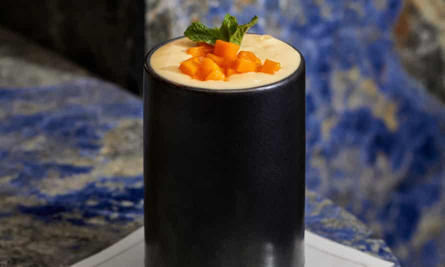 Perfect on a hot spring day… Alphonso mango lassi in Jamavar.
