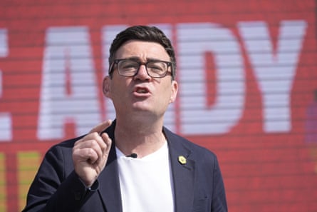 Andy Burnham in the runup to the Makerfield byelection in June 2026.
