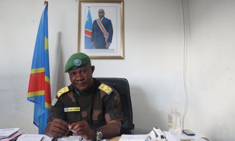 Lt Col Guillaume Ndjike of the Congolese army says the only way the war will end is by pushing the ‘aggressor’ out of our ‘national territory’.