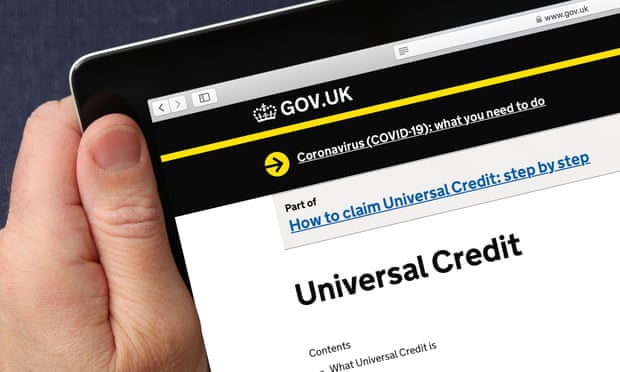 A universal credit website