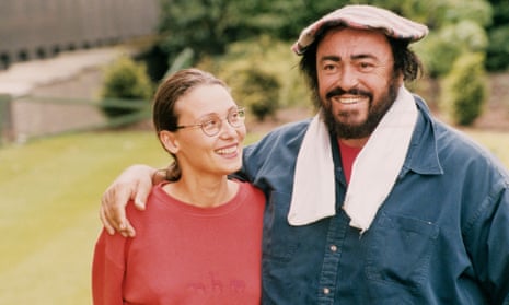 Luciano Pavarotti, pictured with  his wife Nicoletta in 2006.