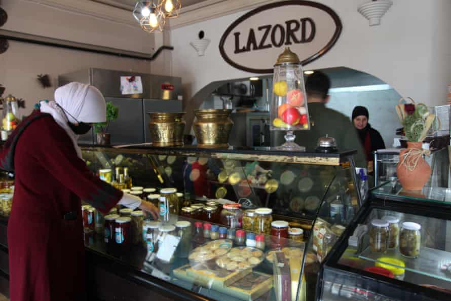 Lubna Helli at her Lazord store