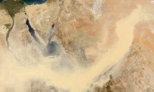Saudi Arabia captured by Nasa’s Aqua satellite