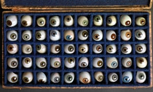 The eyes have it … Hiroshi Sugimoto: 50 Glass Eyes. Courtesy of Hiroshi Sugimoto