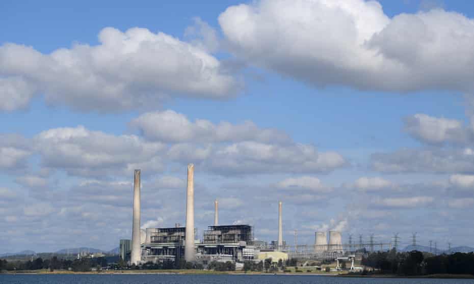 Liddell power station in Muswellbrook, in the NSW Hunter Valley region