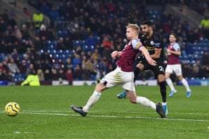 Mahrez scores the fourth for City.