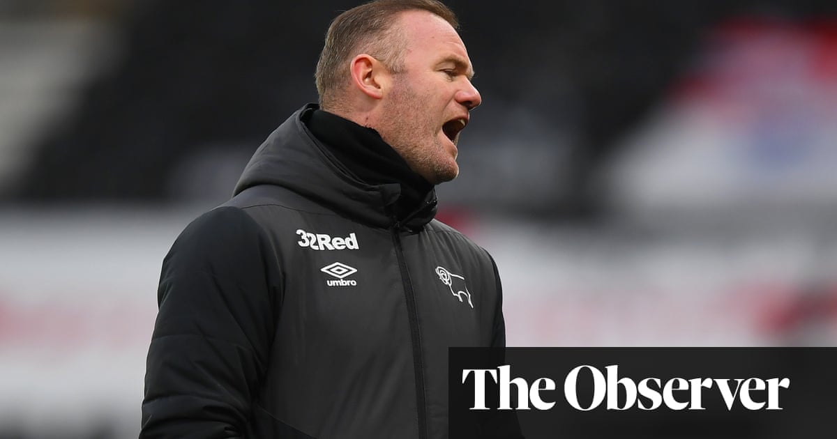 Wayne Rooney suffers defeat in first game as permanent Derby manager