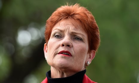 Pauline Hanson in Brisbane on Monday. Her supporters love her grit and plain speaking, and mostly they love that she listens.
