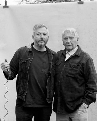 Duley, left, was inspired by the images of war taken by the photographer Don McCullin, right.