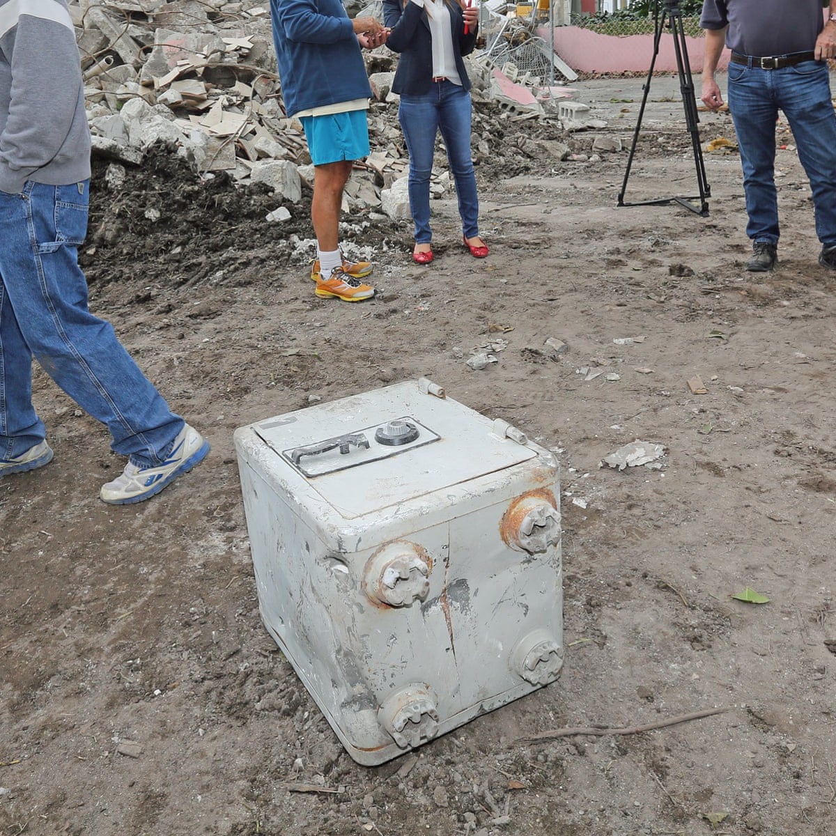 Locked safe found in debris of Pablo Escobar's former mansion in Florida | Florida | The Guardian