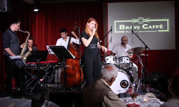 Jazz at Bravo Caffe.
