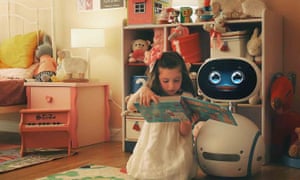 The Asus Zenbo. Designed to be a smart home assistant, Zenbo uses cameras to keep it from bumping into the walls and speakers and microphones that allow it to respond to voice commands.