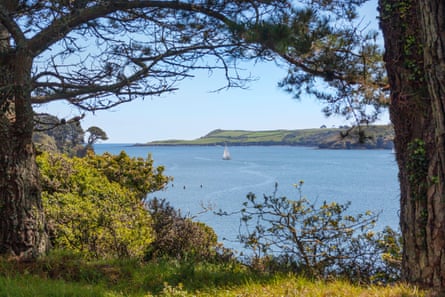 A window to the Helford River.