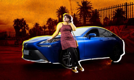 Guardian reporter Matilda Boseley test drove the new Toyota hydrogen powered car