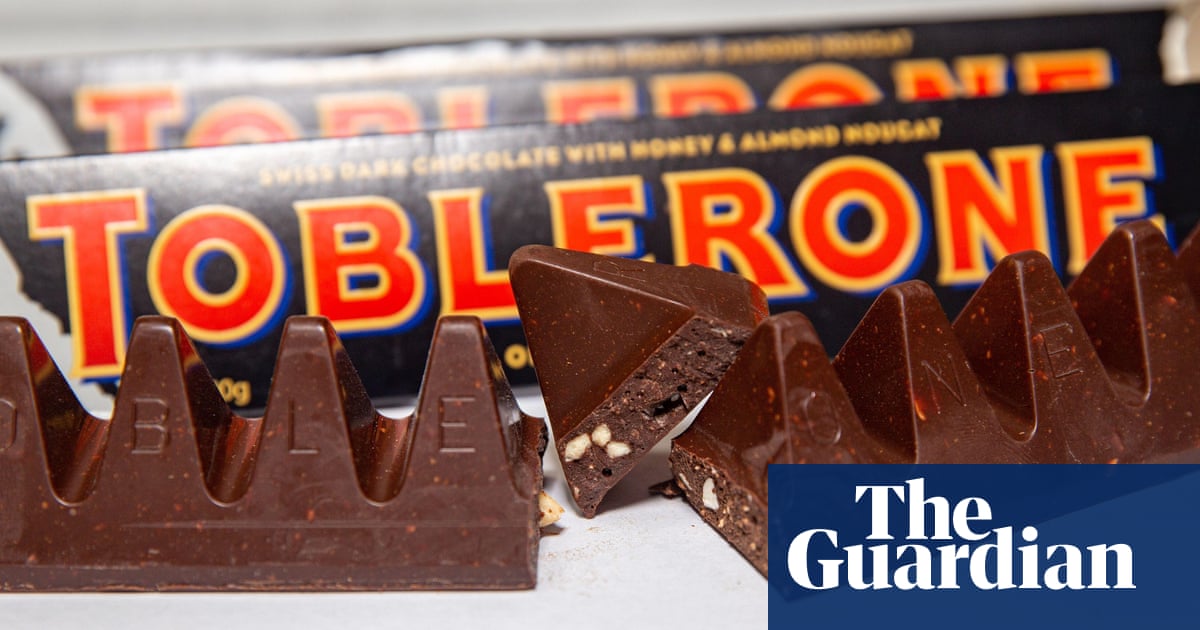 Dark chocolate Toblerone to be discontinued in UK due to changing tastes'