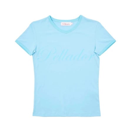 Pellador Women’s V-Neck Tee Blue
