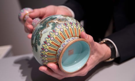 Vase found in French attic sells for £14.3m at auction | Ceramics