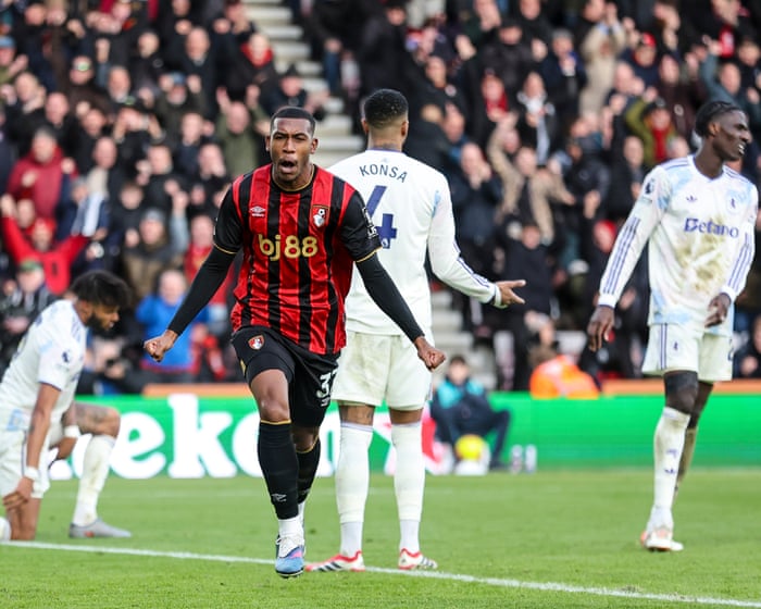 Rayan off the mark in sparkling showing for Bournemouth as Aston Villa hold on for point
