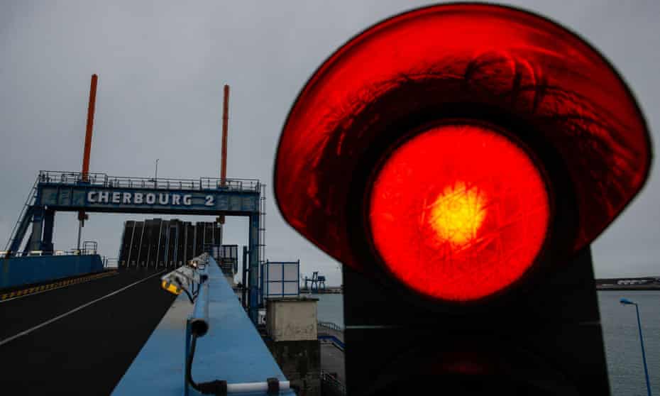 Red light at Cherbourg
