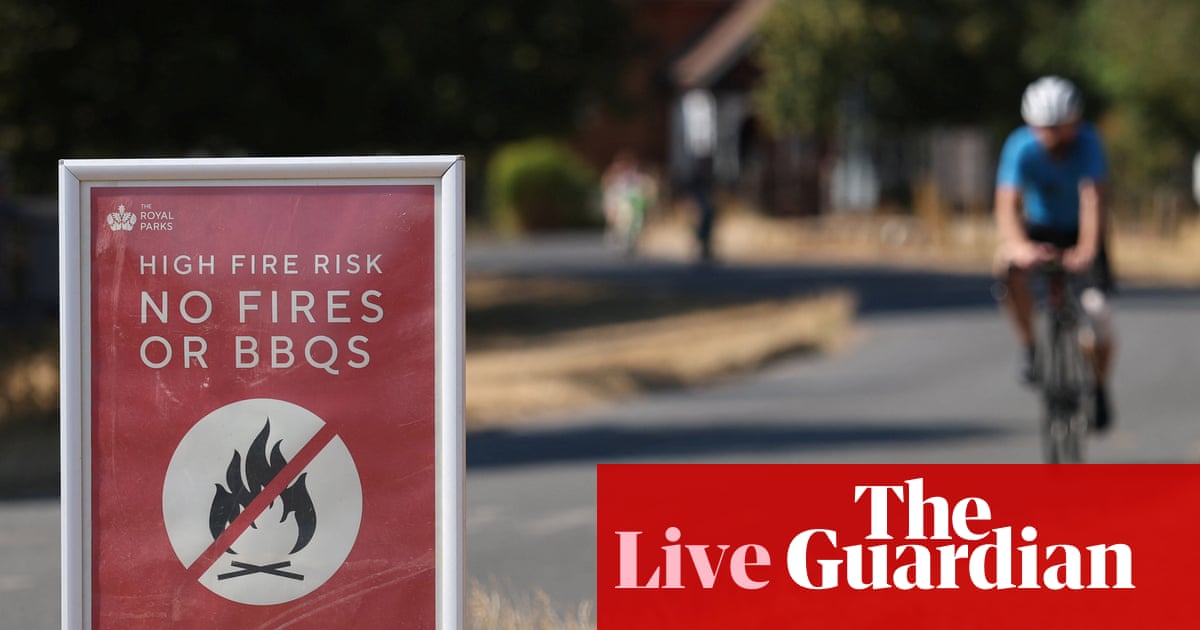UK heatwave live: Met Office issues extreme heat warning as government convenes emergency Cobra meeting