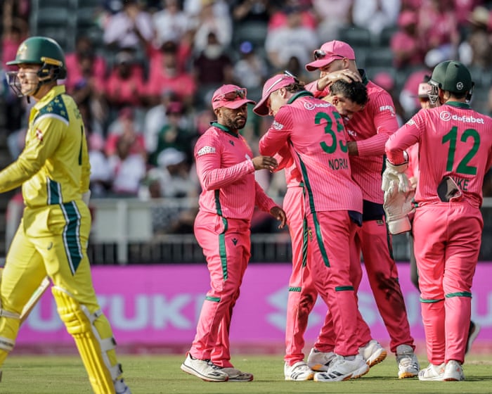 South Africa beat Australia by 32 runs: second men’s one-day cricket international – live