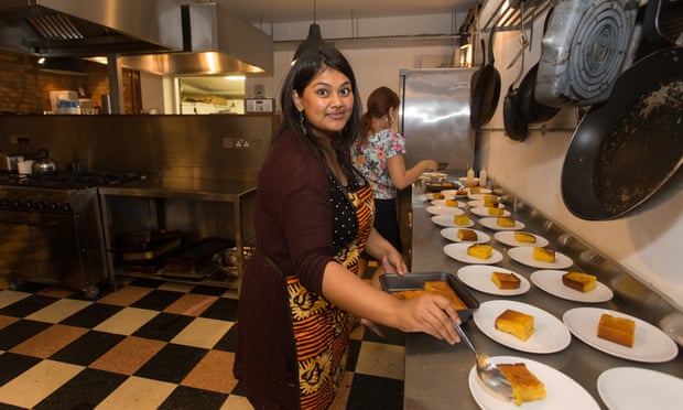 Shahnaz Ahsan plates up at one of her east London supper-clubs