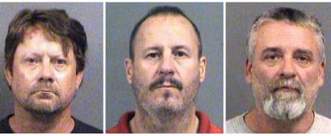 Patrick Eugene Stein, Curtis Allen and Gavin Wright face life in prison if convicted.