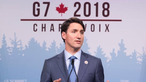Justin Trudeau's G7 comments that angered Donald Trump – video 