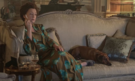 Lesley Manville as Princess Margaret from season five of The Crown