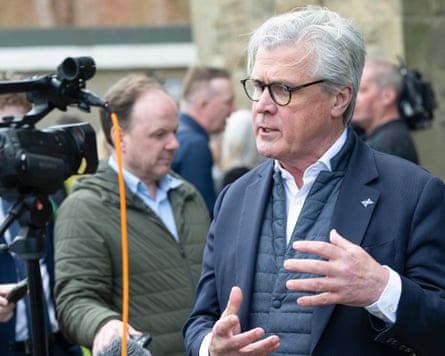 Reform UK’s Scottish leader, Malcolm Offord.