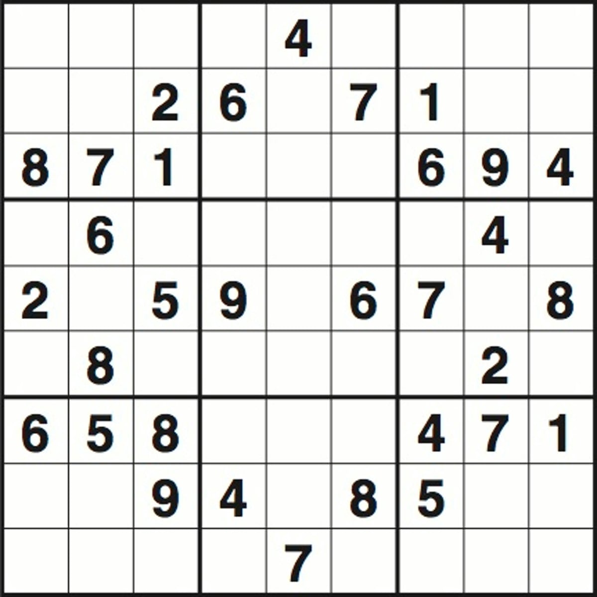 Resultado de imagen de sudoku easy