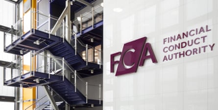 Financial Conduct Authority sign on building