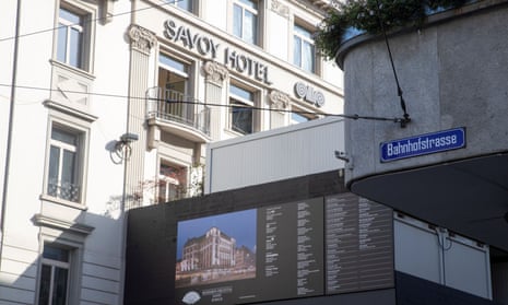 Savoy Hotel in Zurich