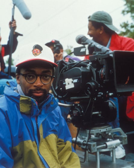 Spike Lee shooting the semi-autobiographical Crooklyn in 1994.
