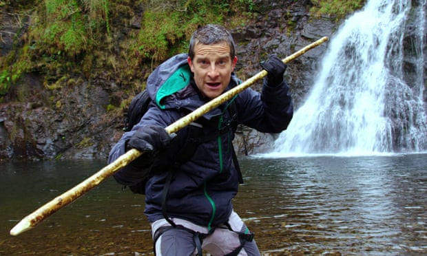 Bear Grylls on his fast-paced voyage in which you have to make decisions. 