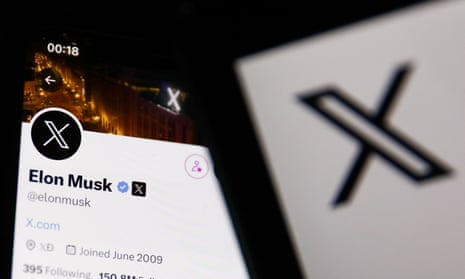 Musk offers to pay legal bills of people 'unfairly treated' for posting on platform | Elon Musk | The Guardian