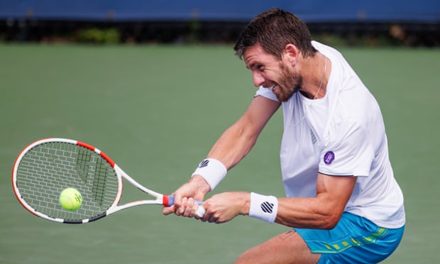 Cameron Norrie during practice for the US Open