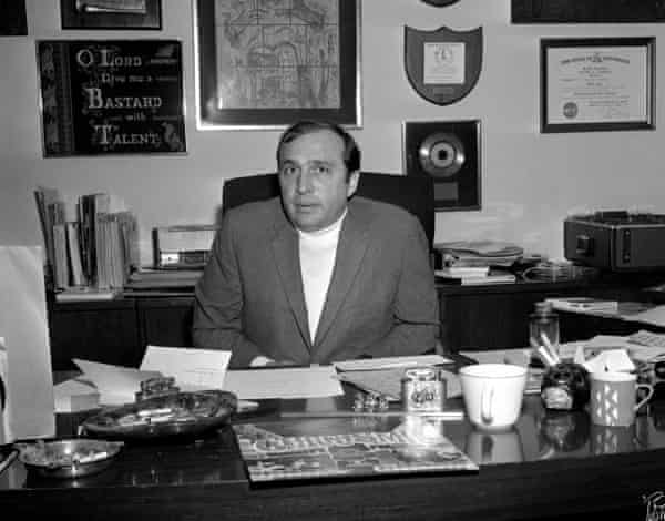 Morris Levy, head of Roulette Records