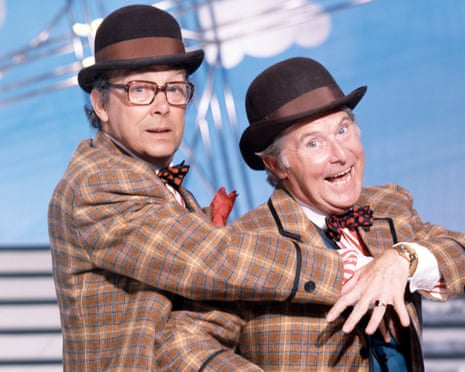Eric Morecambe and Ernie Wise.
