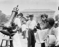 Boys selling cool drinks in Little Syria Manhattan in 1916