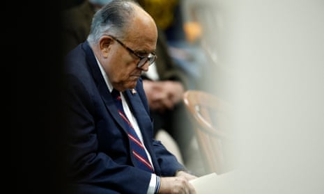 Lawsuit against Rudy Giuliani comes at a time of growing legal woes for the former mayor.