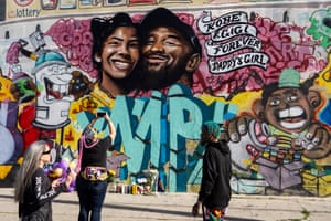 Murals Honor Kobe Bryant And His Daughter Gianna In Pictures