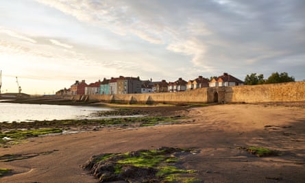 A view of the historic headland at Hartlepool.